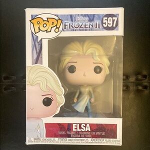 Funko Pop! Elsa Vinyl Figure - Blue and Blonde
